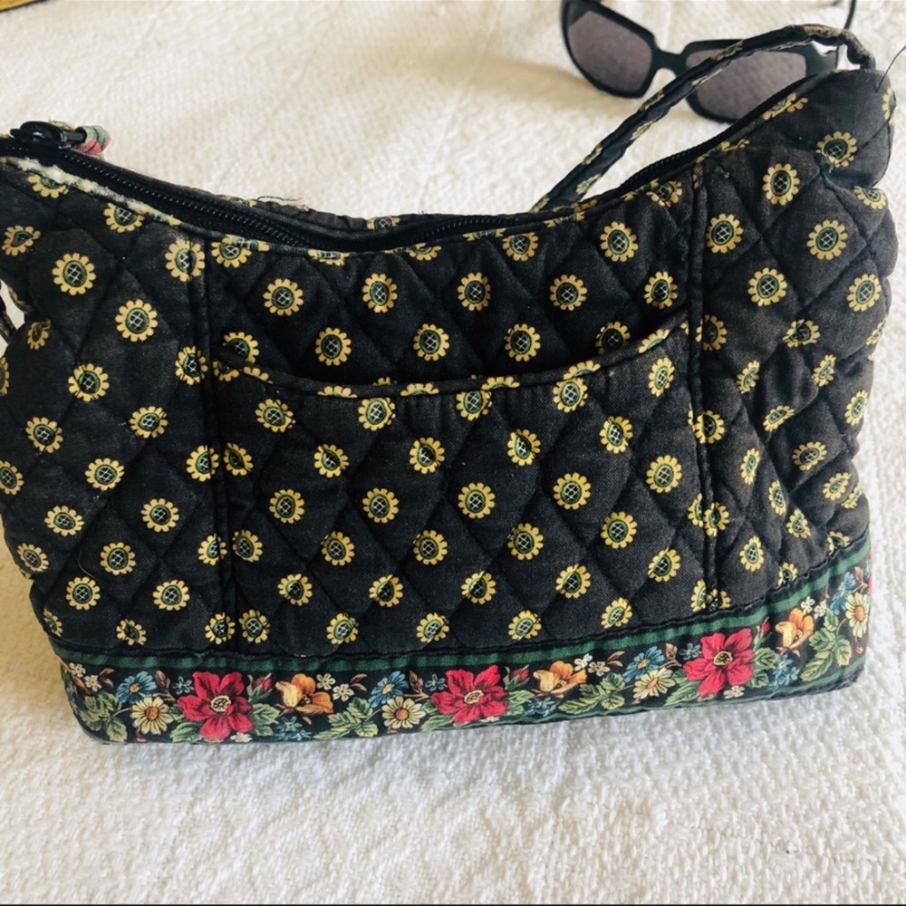 Vera Bradley shoulder bag with matching wallet🌻